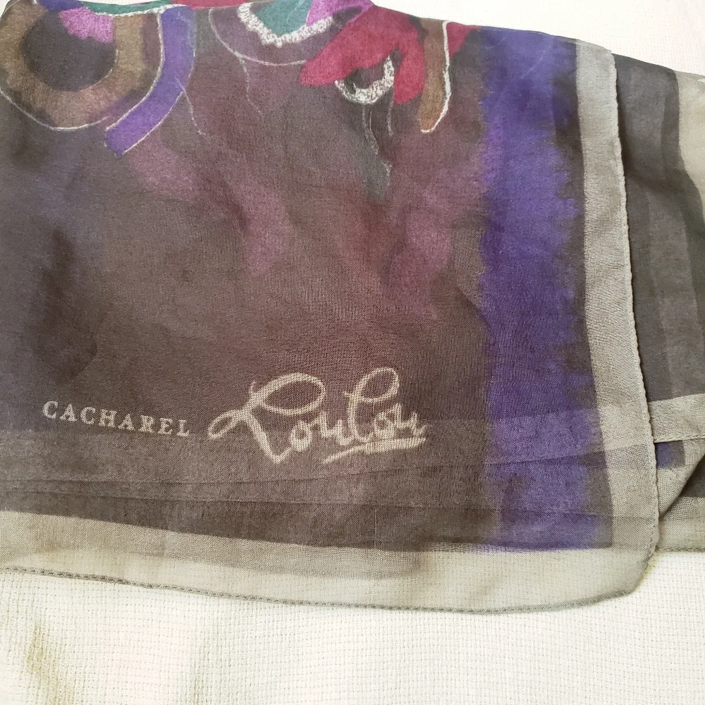 Cacharel scarf sheer items